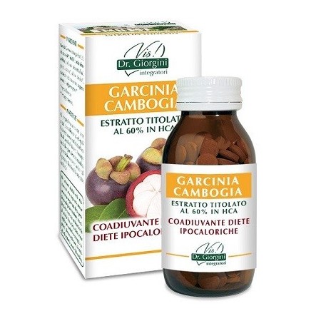 Dr. Giorgini Vis Garcinia Cambogia Estratto Titolato Integratore Peso 180 Pastiglie