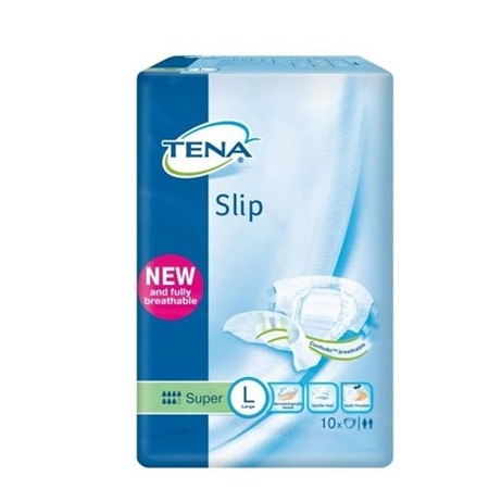 Tena Slip Super Pannolini Mutandina Taglia L 10 Pezzi