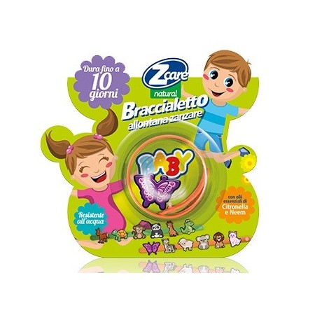 Zcare Natural Braccialetto Baby Contro le Zanzare