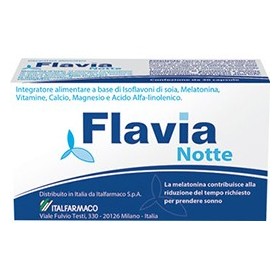 Flavia Notte Integratore Menopausa 30 Capsule Molli