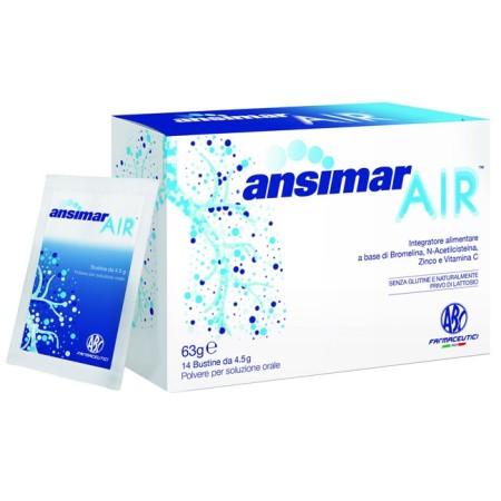 Ansimar Air Integratore Benessere Respiratorio 14 Bustine