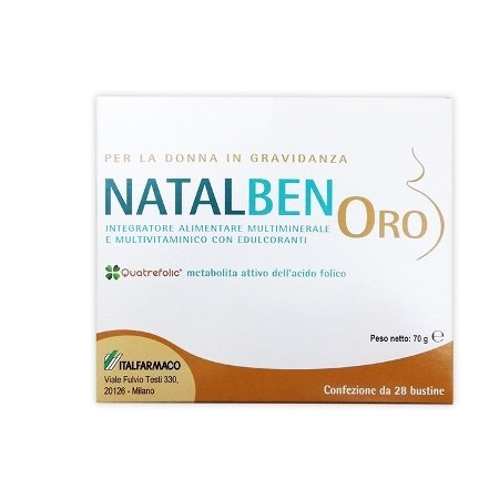 Natalben Oro Integratore 28 Bustine