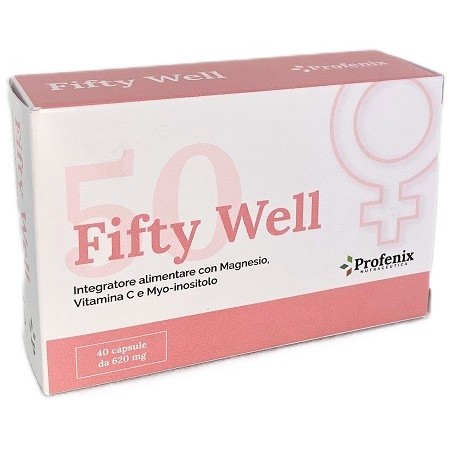 Fifty Well Integratore 40 Capsule