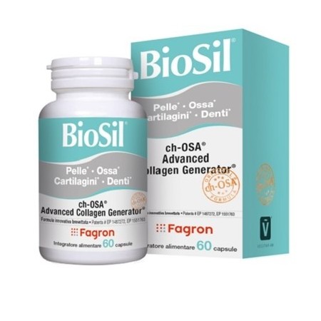 Fagron Biosil Integratore Collagene 60 Capsule