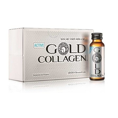 Gold Collagen Active Integratore 10 Flaconcini