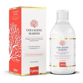 Optima Collagene Marino Liquido Integratore Benessere Pelle Unghie e Capelli 500 ml