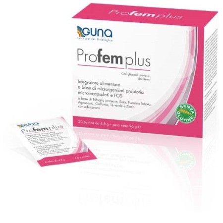 Guna Profem Plus Integratore Intestinale Per la Donna 20 Bustine