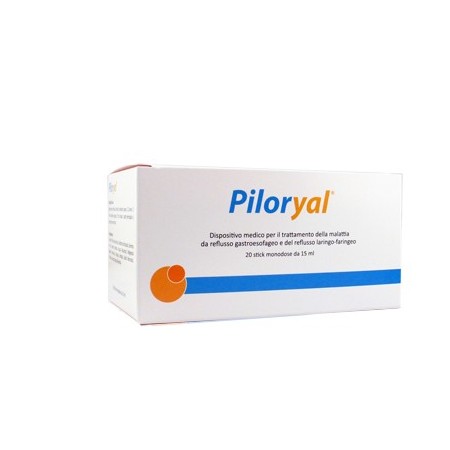 Piloryal Integratore Reflusso Gastroesofageo 20 Oral Stick