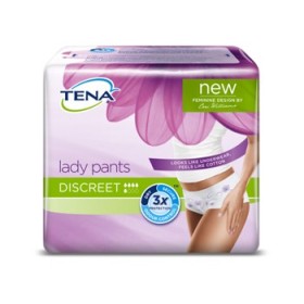 Tena Silhouette Normal Blanc Taglia M Mutandine Assorbenti Femminili Vita Bassa 6 Pezzi
