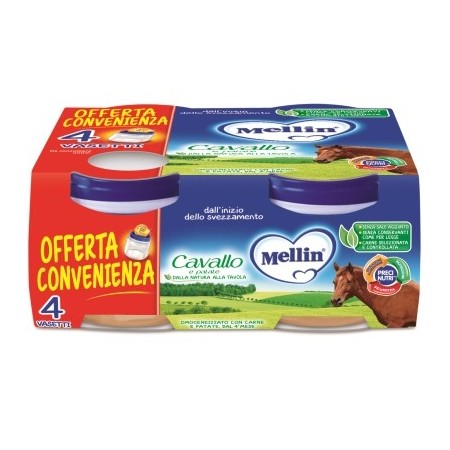 MELLIN OMOG CAVALLO 4X80G