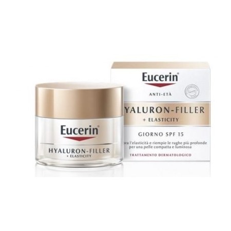 Eucerin Hyaluron-Filler Elasticity Crema Giorno Viso Anti-età 50 ml