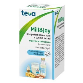 Mill&Joy Integratore a Base di Lattasi 100 Compresse Masticabili