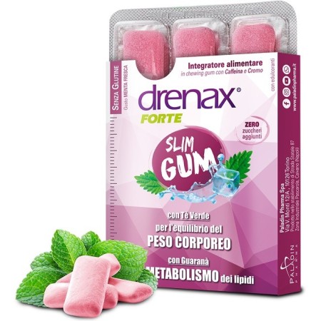 Drenax Forte Slim Integratore Dimagrante 9 gum