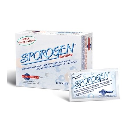 Sporogen Integratore Fermenti Lattici 10 Bustine