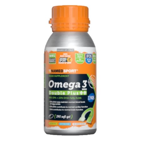 Named Sport Omega3 Double Plus Integratore di Acidi Grassi 240 Capsule
