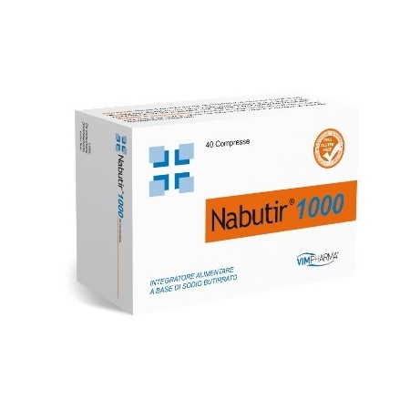 Nabutir 1000 Integratore per Stitichezza e Transito Intestinale 40 Compresse