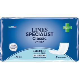 Lines Specialist Rettangolare Pannolone Senza Barriera 30 Pezzi