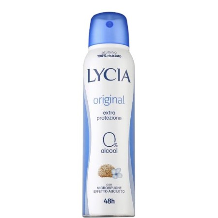 Lycia Spray Gas Antiodorante Profumazione Original 150 ml