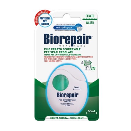 Biorepair Filo Interdentale Cerato 50 mt