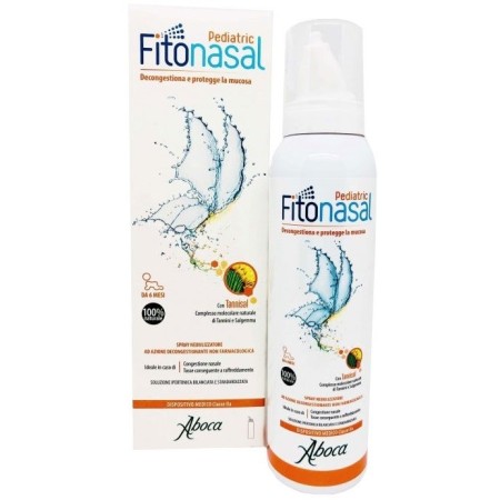 Fitonasal Pediatric Aboca Spray Decongestionante Nasale Bambini 125 ml