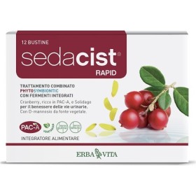 Erba Vita Sedacist Rapid Integratore Vie Urinarie 6 6 Bustine