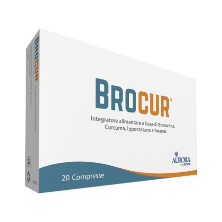 Brocur Integratore Bromelina 20 Compresse