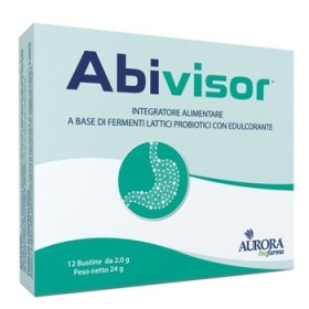 Abivisor Integratore Fermenti Lattici Probiotici 12 Bustine