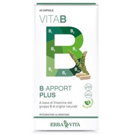 Erba Vita B Apport Plus Integratore Energetico 45 Capsule