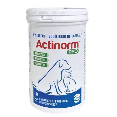Actinorm Pro Benessere Intestinale Cani E Gatti 60 Compresse