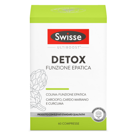 Swisse Funzione Epatica Integratore Fegato 60 Compresse