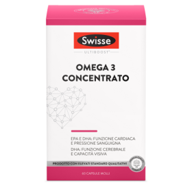 Swisse Omega 3 Concentrato Integratore Per il Cuore 60 Capsule