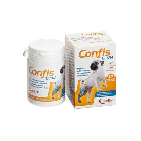 Confis Ultra Cani Supporto Metabolismo Articolare 20 Compresse