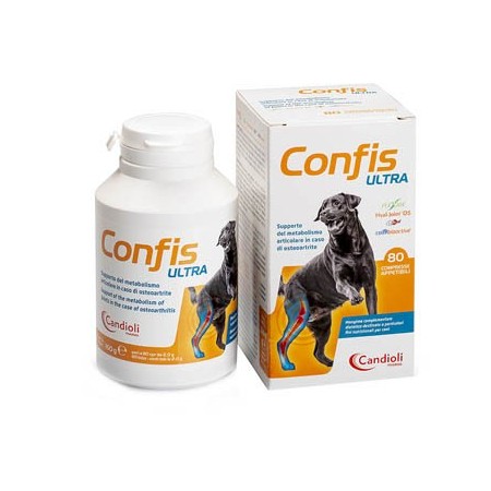 Confis Ultra Cani Supporto Metabolismo Articolare 80 Compresse