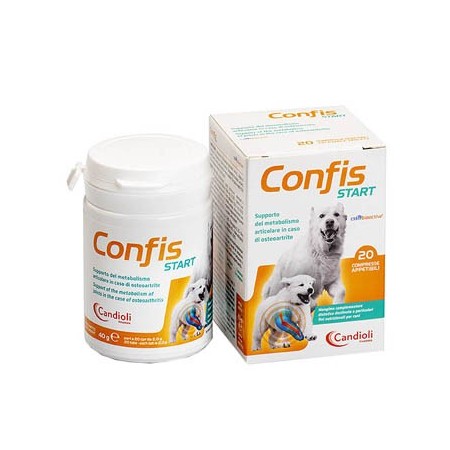 Confis Start Cani Supporto Metabolismo delle Articolazioni 20 Compresse