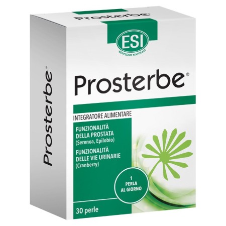 Esi Prosterbe Integratore Naturale Prostata e Vie Urinarie 30 Perle