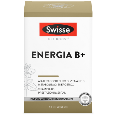 Swisse Energia B  Integratore Vitamina B 50 Compresse