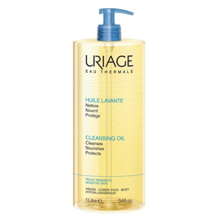 Uriage Eau Thermale Olio Detergente Lavante Viso e Corpo 1 l