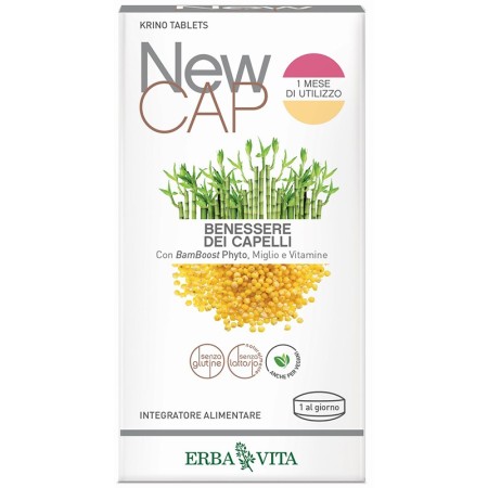 Erba Vita NewCap KrinoTablets Integratore Anticaduta 30 Compresse
