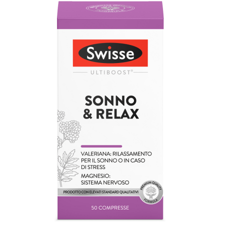 Swisse Sonno e Relax Integratore 50 Compresse