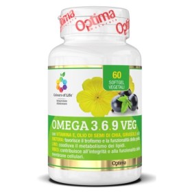 Optima Colours of Life Omega 3.6.9 Veg Integratore 60 Softgel
