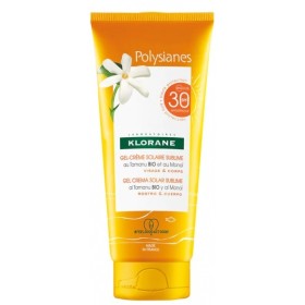 Klorane Polysianes Gel Crema Solare Sublime SPF 30 Protezione Viso e Corpo 200 ml