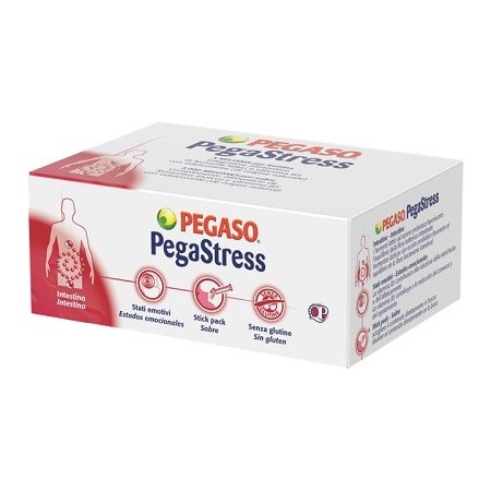 Pegastress Integratore Flora Intestinale e Stress 14 Stick