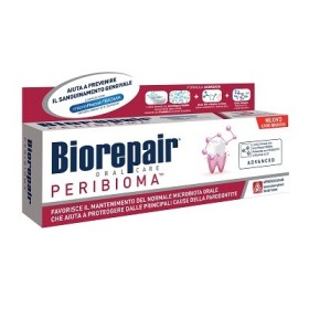 Biorepair Peribioma Dentifricio con Probiotici e Vitamine 75 ml