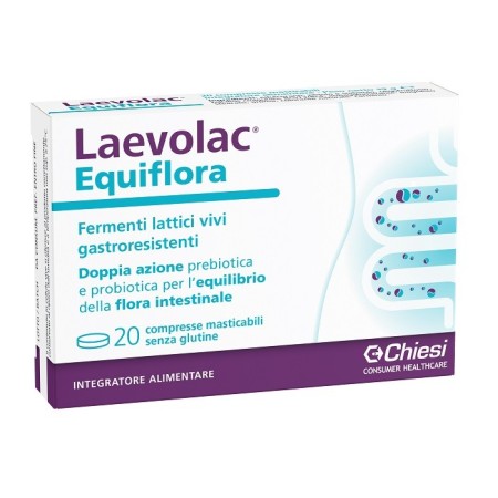 Laevolac Equiflora Integratore Per Il Ripristino Della Flora Intestinale 20 Compresse
