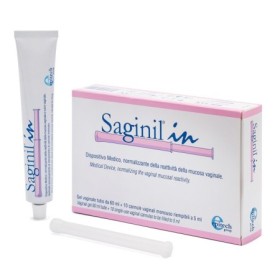 Saginil In Cannule Vaginali Trattamento Normalizzante Tubo 60 g   10 Cannule