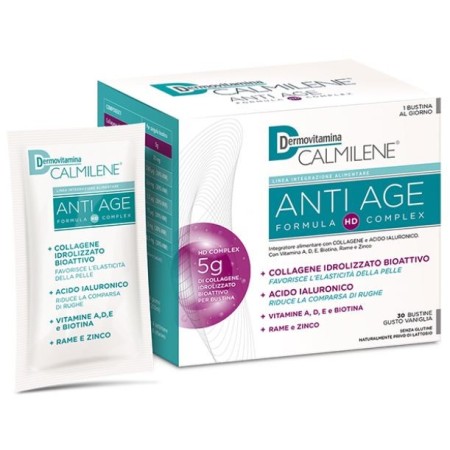 Dermovitamina Calmilene Antiage Integratore per la Pelle 30 Bustine