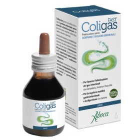 Aboca Coligas Fast Integratore Gonfiore Addominale Gocce 75 ml