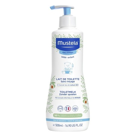Mustela Latte di Toilette Detersione Neonati Pelle Normale 500 ml