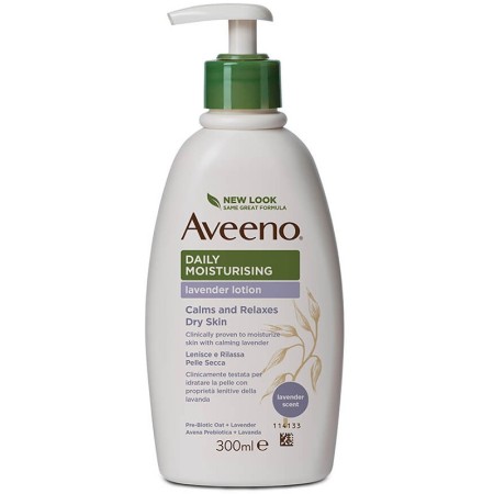 Aveeno Daily Moisturising Crema Idratante Corpo Aroma di Lavanda 300 ml