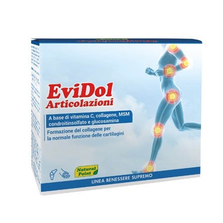 Natural Point Evidol Articolazioni Integratore per Collagene 30 Bustine